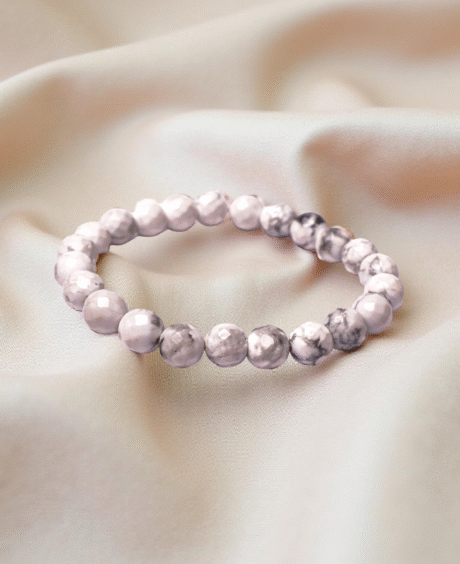 Howlite Faceted