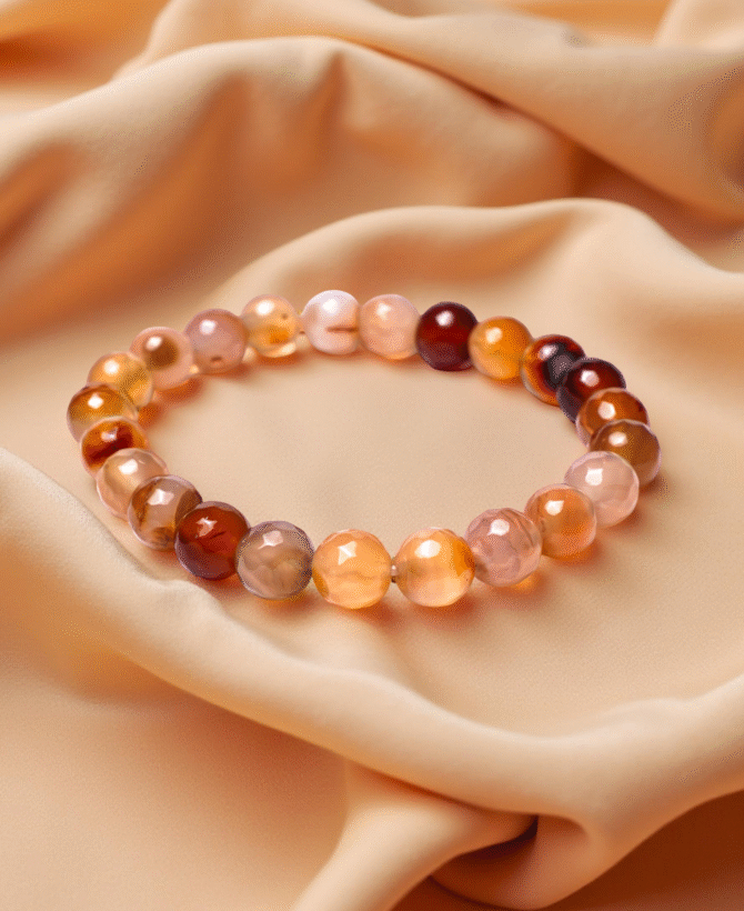 Carnelian Faceted