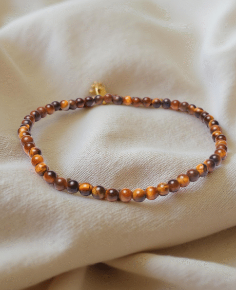 Tigers Eye Anklet