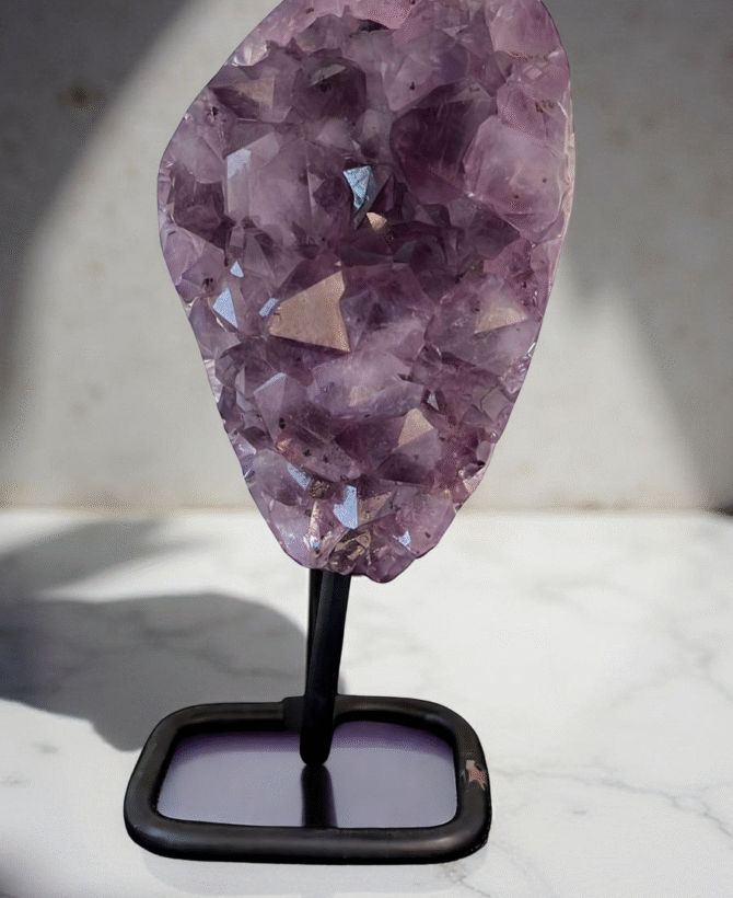 Amethyst Rock Stand