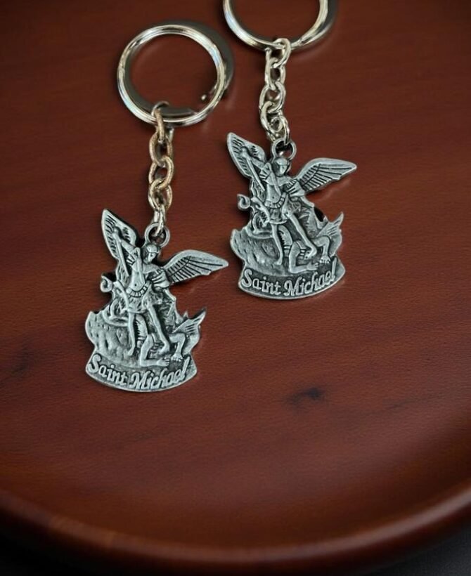 Archangel Michael Keychains
