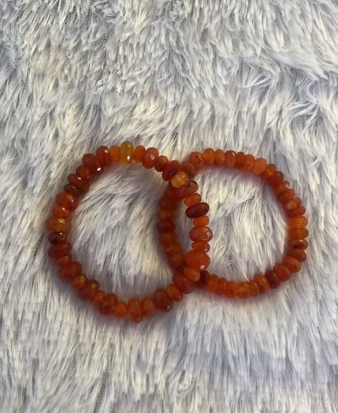 Carnelian Faceted