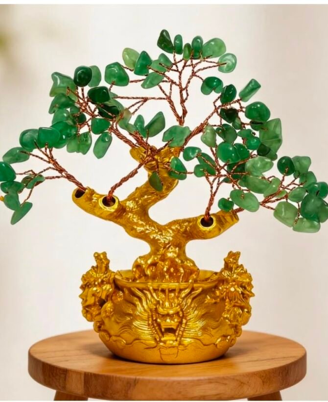 Green Aventurine Tree