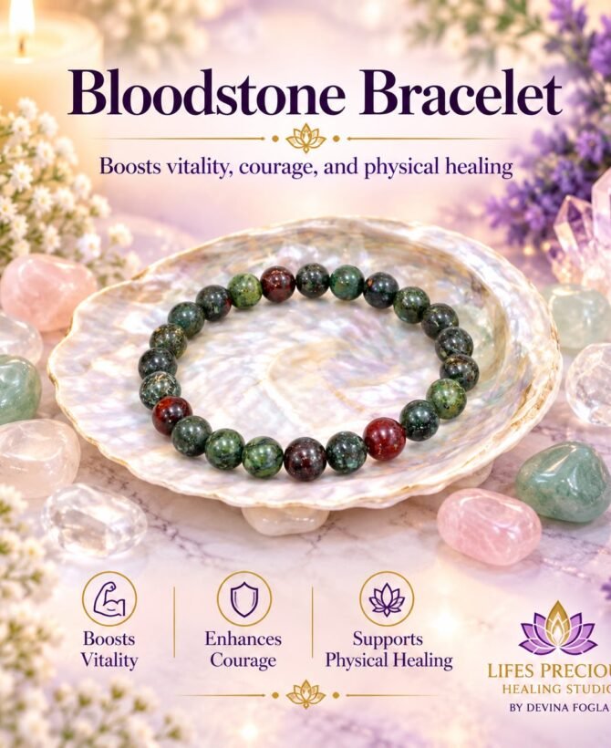 Bloodstone Bracelet