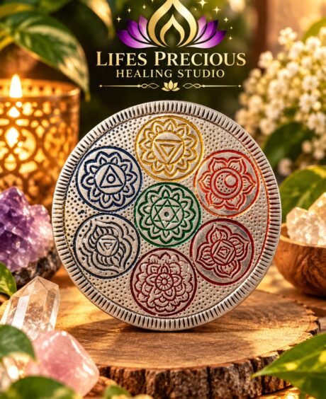 Crafted with sacred symbolism Round
