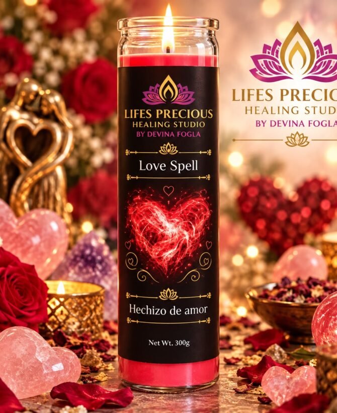 Love Spell Candle