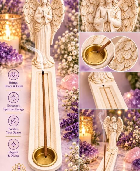 Angel incense holder