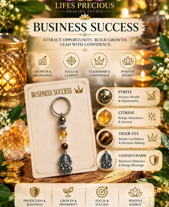 Business Sucess Keychain