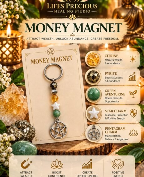 Money Magnet Keychain