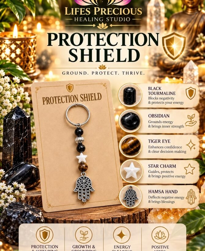 Protection Shield Keychain